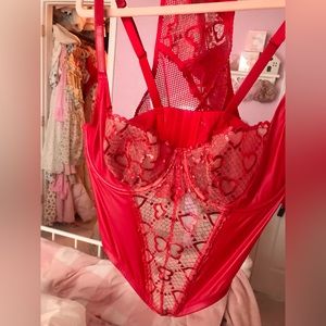 COPY - SavageXFenty Valentine’s Day red lingerie set